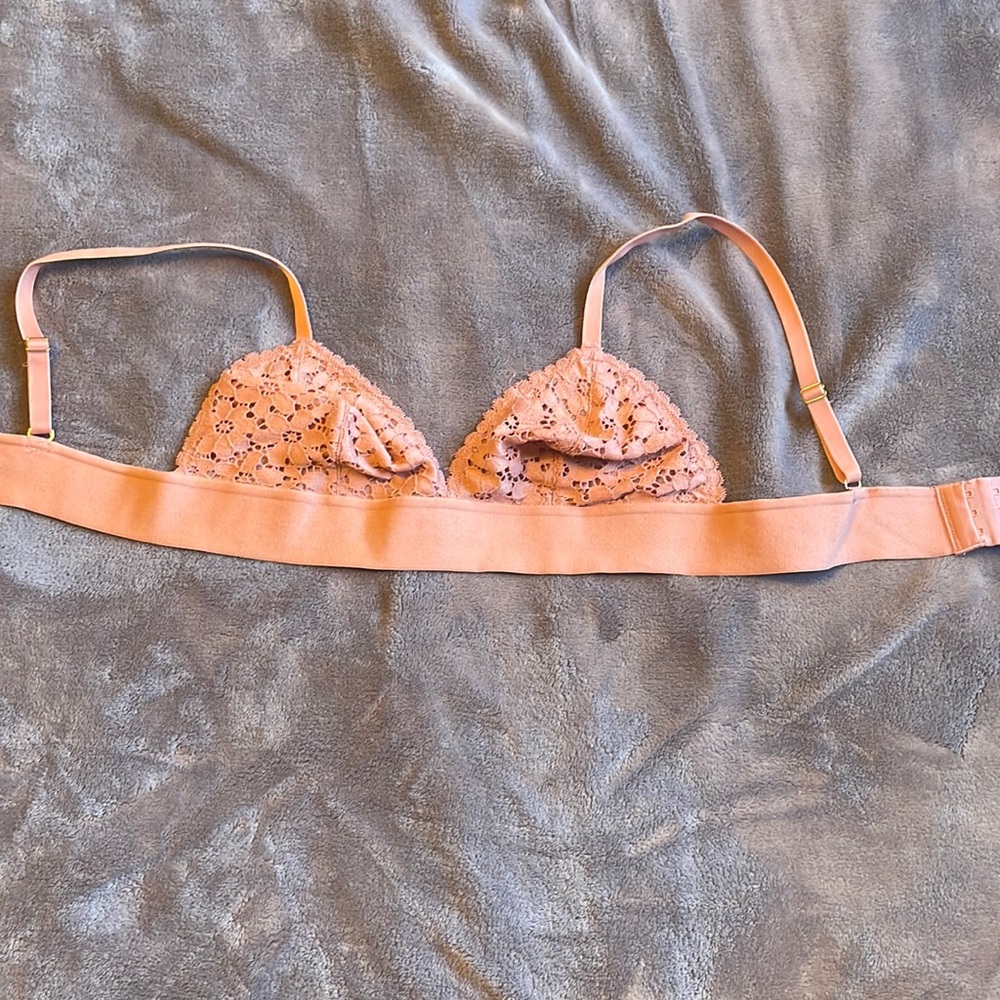 Coral polyester Sports bralette